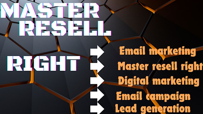 Bestseller - promote master resell right with email marketing sales funnel