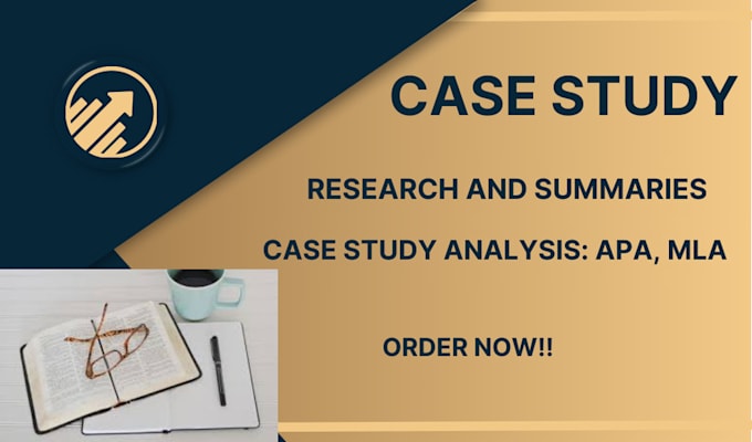 Bestseller - do case study analysis, research and summaries