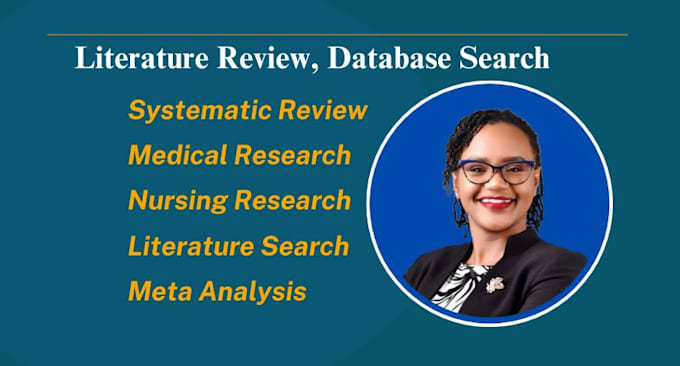 Gig Preview - Do literature search and systematic review of medical, nursing research articles