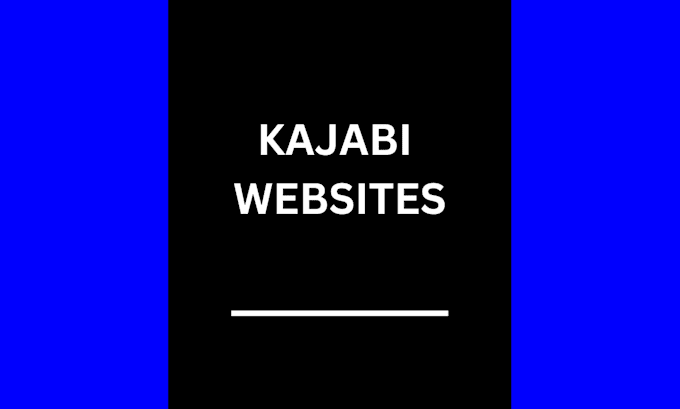 Gig Preview - Design kajabi website, kajabi landing page, kajabi online course