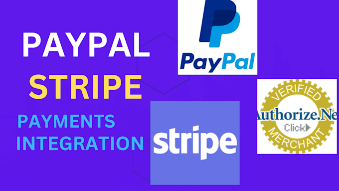 Gig Preview - Integrate stripe, paypal or any payment gateway quickly