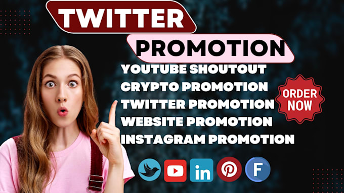 Gig Preview - Do shoutout and promotion to your 1m twitter, ig, fb, yt, crypto audience