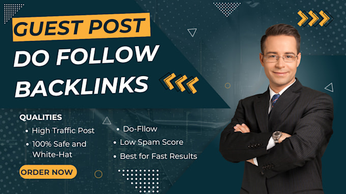 Gig Preview - Make high authority guest post and link building da above 90