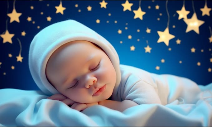 Gig Preview - Create lullaby baby sleep youtube channel with 30 lullaby baby sleep videos