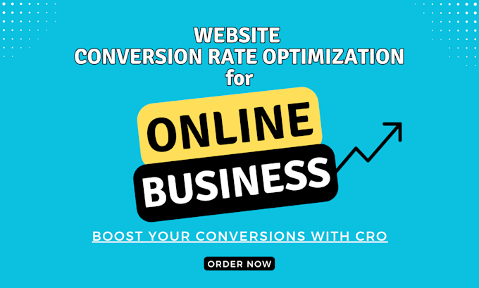 Gig Preview - Do website conversion rate optimization with expert cro