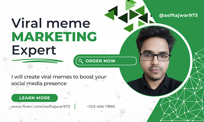 Gig Preview - Create viral memes to boost your social media presence