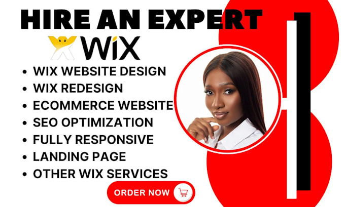 Gig Preview - Create wix website design, website redesign and develop wix online store, wix