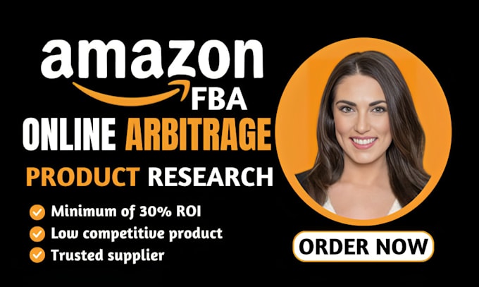 Gig Preview - Do amazon online arbitrage, amazon online arbitrage product research for fba