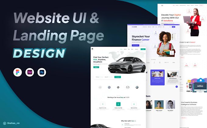 Bestseller - do landing page and website design in figma