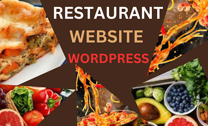 Gig Preview - Design a stunning restaurant website with online ordering system