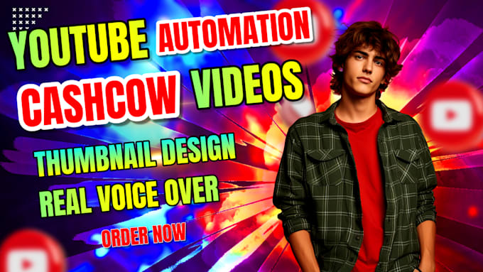 Gig Preview - Create youtube automation and cashcow video