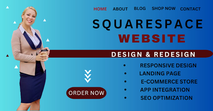 Gig Preview - Create squarespace website design  squarespace redesign  and  online store