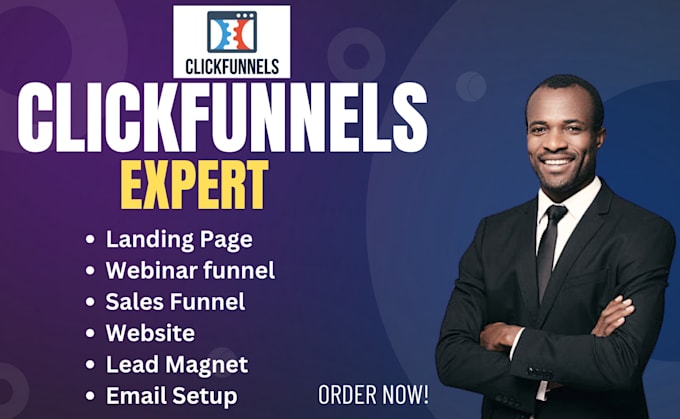 Gig Preview - Build clickfunnel sales funnel, system io, shopify sales funnel