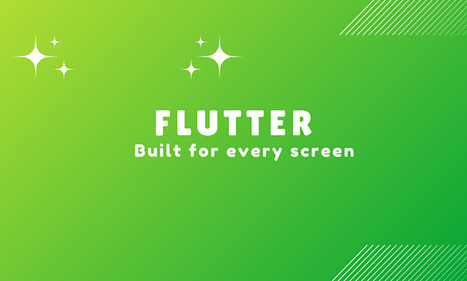 Gig Preview - Develop your mobile app with android ios and flutter for app development