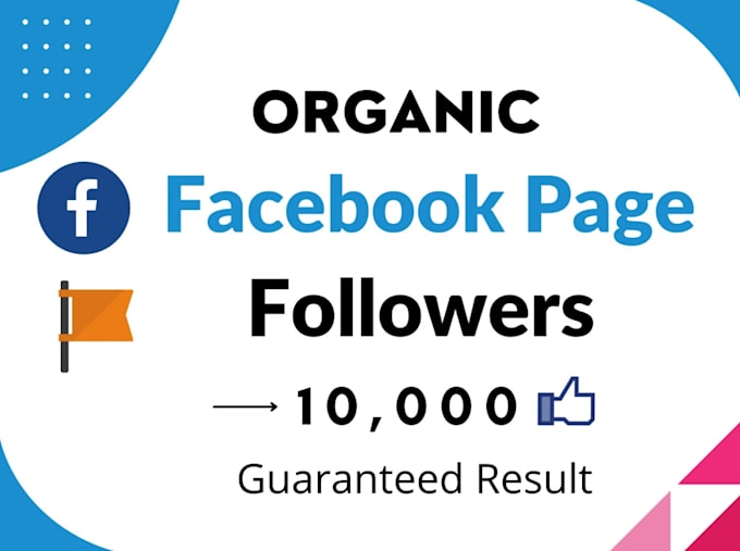 Gig Preview - Buy 10k facebook followers super fast