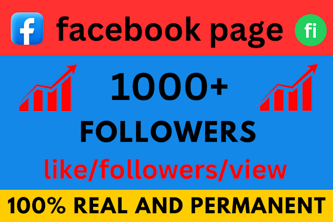 Gig Preview - Buy 10k facebook followers super fast