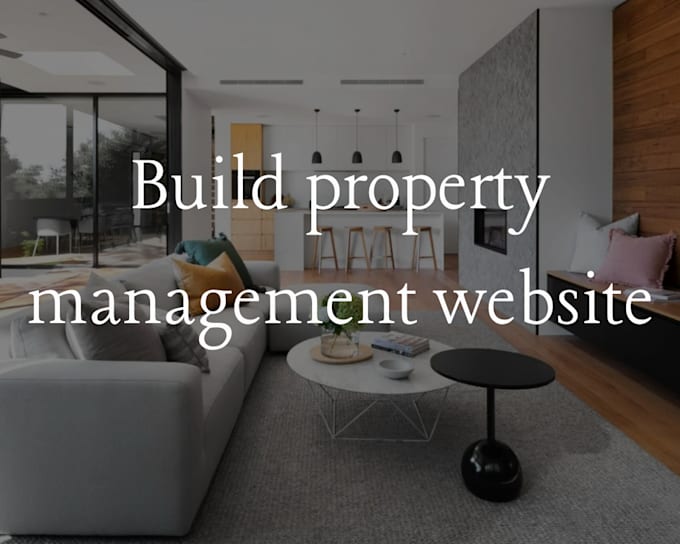 Gig Preview - Create property management website, buildium, appfolio website and doorloop