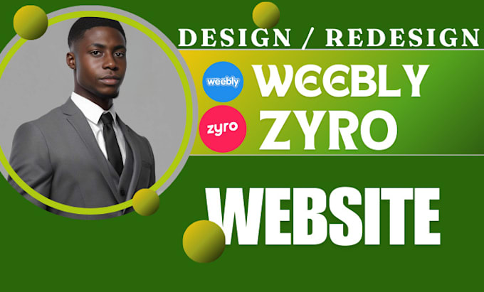 Gig Preview - Design stunning and attractive website for your business using weebly and zyro