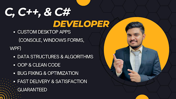 Gig Preview - Develop c, c programming application