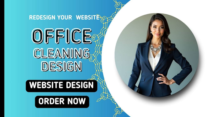 Gig Preview - Design cleaning service business website,booking koala pricing parameter website