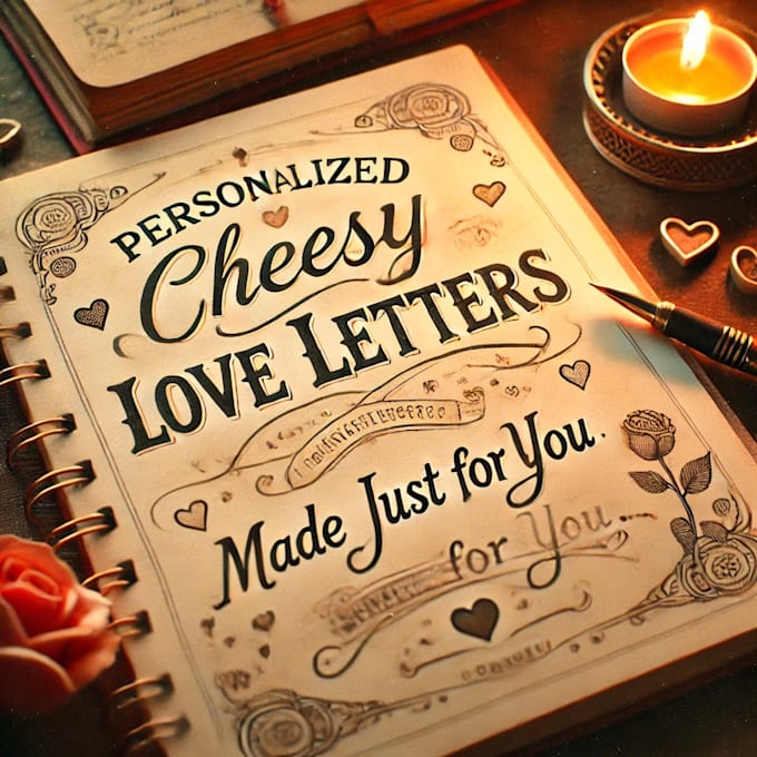 Gig Preview - Create custom cheesy love letters