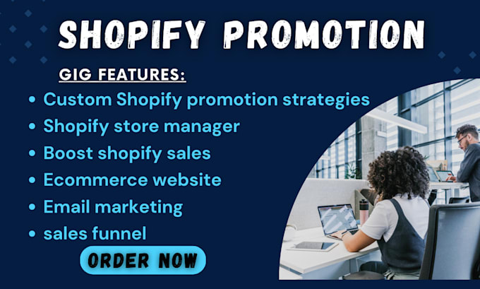 Gig Preview - Do shopify promotion with email marketing to boost ecommerce website sales