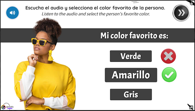 Gig Preview - Custom interactive content for engaging spanish lessons