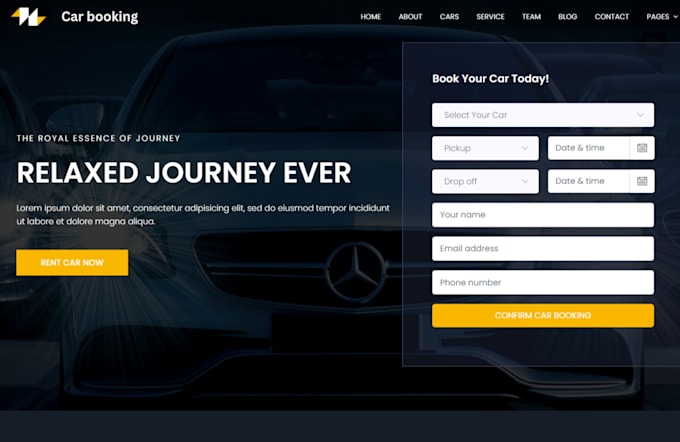 Bestseller - design taxi website, chauffeur website, taxi booking website, airport pickup