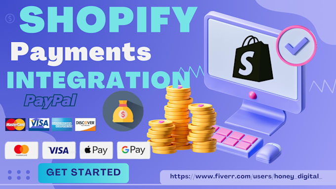 Gig Preview - Do shopify payment gateway integration paypal stripe payment