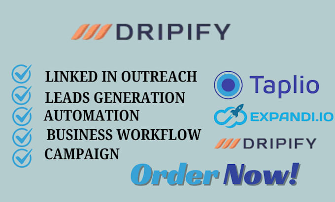 Gig Preview - Be your dripify linkedin outreach expert taplio and expandi io