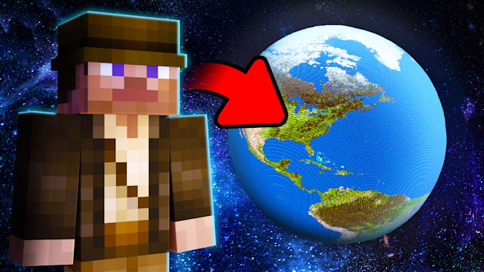 Gig Preview - Create a minecraft thumbnail