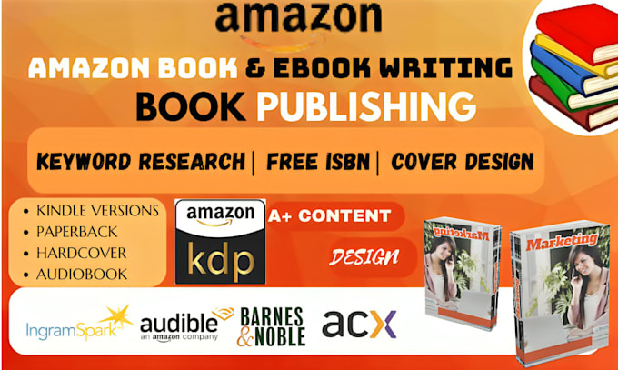 Gig Preview - Do amazon KDP book formatting, book publishing on amazon KDP