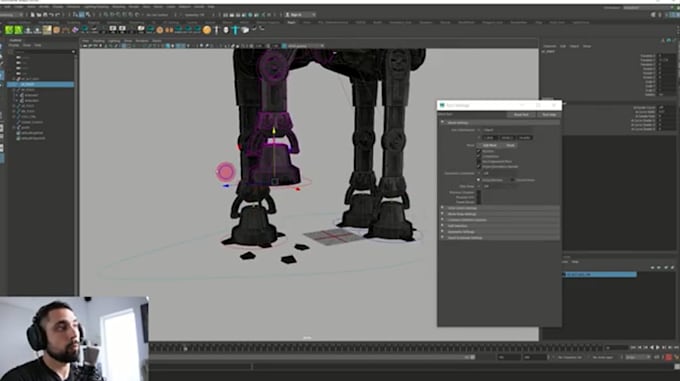 Gig Preview - Rig 3d animals, character, in maya for animation and games