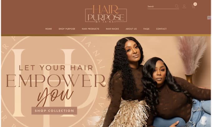 Gig Preview - Hair extension website hair extension website hair extension website