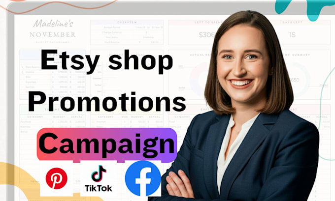 Bestseller - promote etsy shop on pinterest, facebook and perform etsy seo