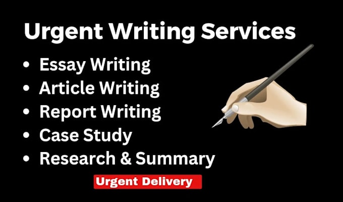 Gig Preview - Do urgent essay writing, sociology essays, research summaries, case study, ppt