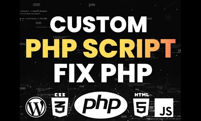 Gig Preview - Customize and edit html css javascript jquery and PHP code