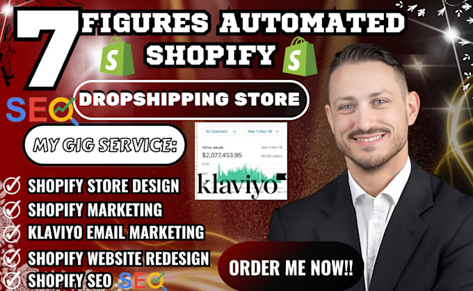 Bestseller - do complete shopify marketing boost shopify sales or shopify sales funnel