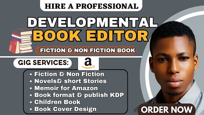 Gig Preview - Edit proofread format fiction nonfiction novel story memoir amazon kdp publish