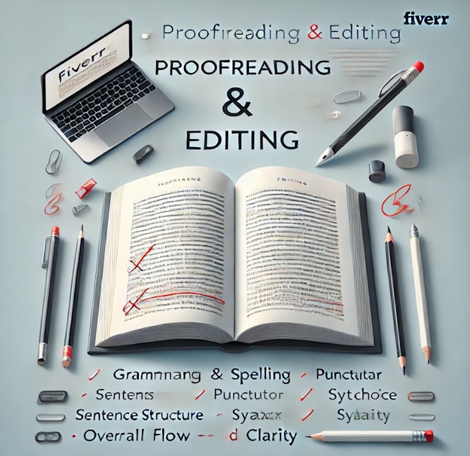 Gig Preview - Professionally proofread and edit your writing