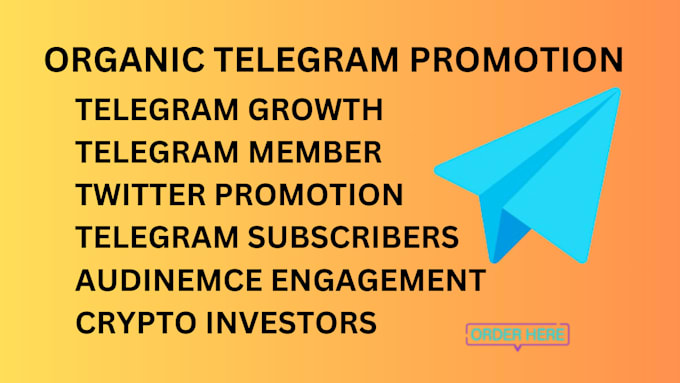 Gig Preview - Do crypto telegram marketing x marketing twitter marketing for super fast growth