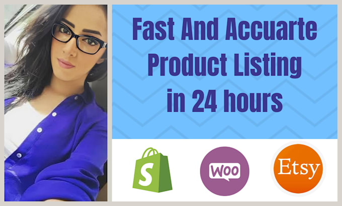 Gig Preview - Do product listing on shopify , woocommerce and etsy