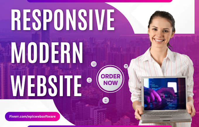 Bestseller - design and create modern website for your business