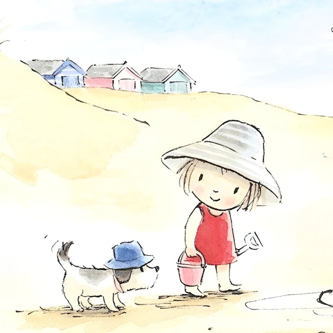 Gig Preview - Draw watercolor illustrations for your children book and cover