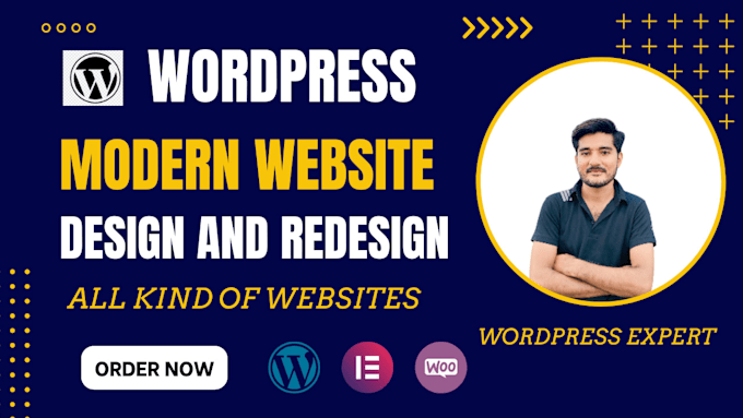 Gig Preview - Create perfect clean and modern wordpress website