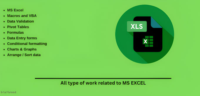 Gig Preview - Create and fix any excel formula, excel macros, spreadsheets