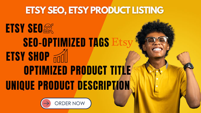 Gig Preview - Optimize your etsy product listing, etsy seo to boost traffics and sales