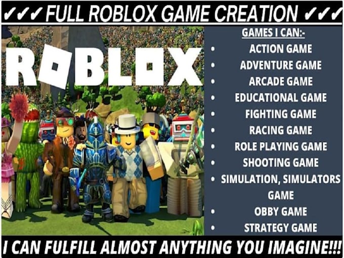 Gig Preview - Make you roblox animations for your game