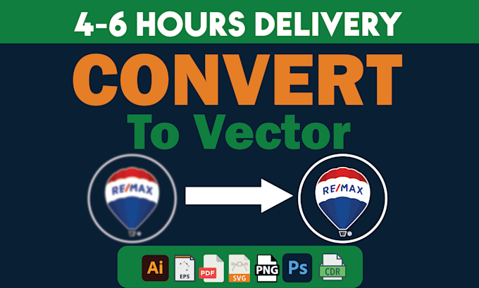 Gig Preview - Do redraw ,vector tracing, recreate your logo or image, convert to vectorize