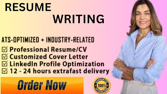 Gig Preview - Provide professional resume, CV writing service